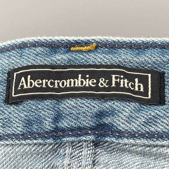NWT Abercrombie & Fitch The Boyfriend Short Denim Shorts Size 24 - Picture 11 of 13